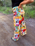 Vintage Rodeo Revival Wide Leg Pants
